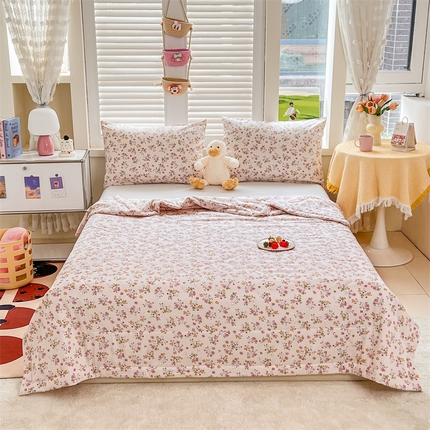 91家纺网 家纺一手货源 找家纺 （总）天瑜 2024新款棉绸苏香绸舒香绸夏被人造棉夏凉被