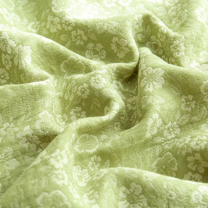 91家纺网 家纺一手货源 找家纺 2025新款A类全棉三层纱四件套 花语