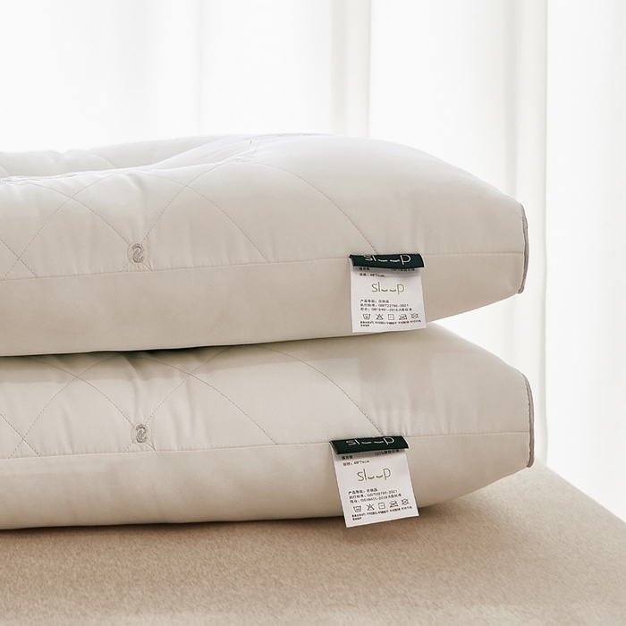 91家纺网 家纺一手货源 找家纺 （总）蚕阿婆2025新款扁平低枕护颈助睡眠枕