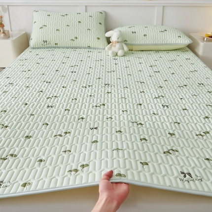 91家纺网 家纺一手货源 找家纺 （总）东宇床垫 2025新款A类凉感丝乳胶成人凉席