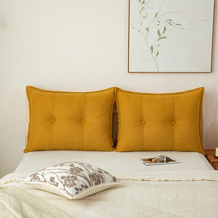 91家纺网 家纺一手货源 找家纺 （总）沐沐家纺 2026新款雪尼绒纯色靠枕