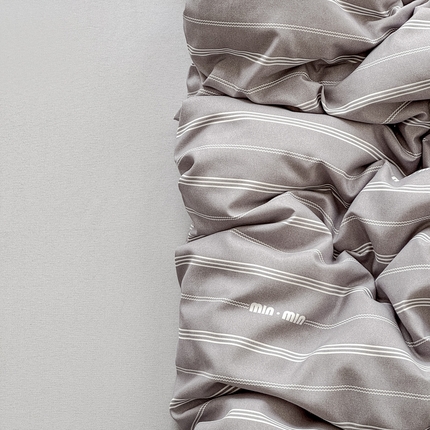 91家纺网 家纺一手货源 找家纺 （总）仟网汇 2025新款有氧针织棉双层纱系列四件套-床拍