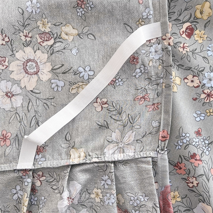 91家纺网 家纺一手货源 找家纺 十个点 2025新款全棉纯棉蕾丝花边床裙四件套 红茶馆