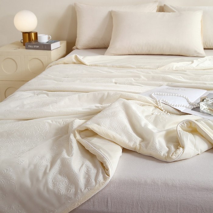 91家纺网 家纺一手货源 找家纺 品乐家纺 2025新款凉感A类可水洗抗菌冰冰被夏被夏凉被空调被被子被芯 冰冰被-米