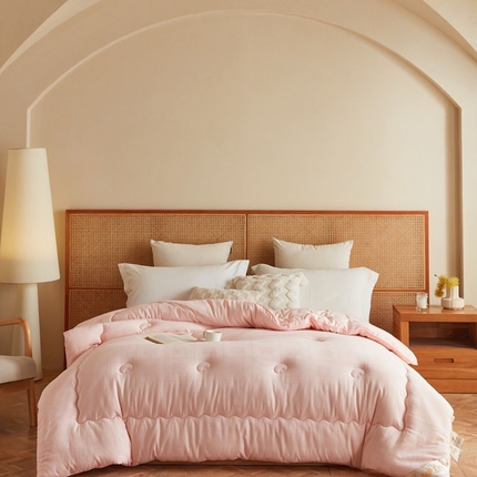 91家纺网 家纺一手货源 找家纺 （总）易睡 2025新款提花大豆被