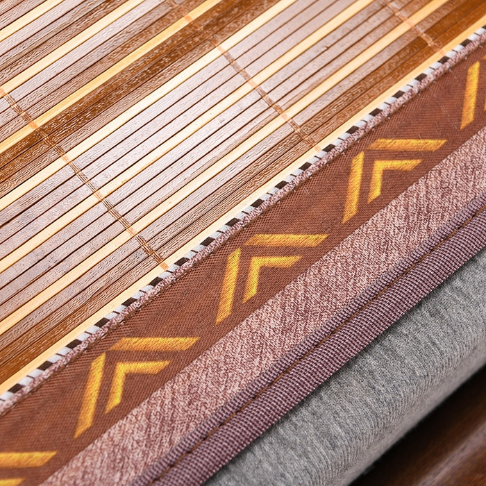 91家纺网 家纺一手货源 找家纺 苏迪凉席竹席2025新款竹席凉席冰丝席碳化双面印花藤草席 亲肤生态5.0+1