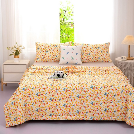 91家纺网 家纺一手货源 找家纺 （总）天瑜 2024新款棉绸苏香绸舒香绸夏被人造棉夏凉被