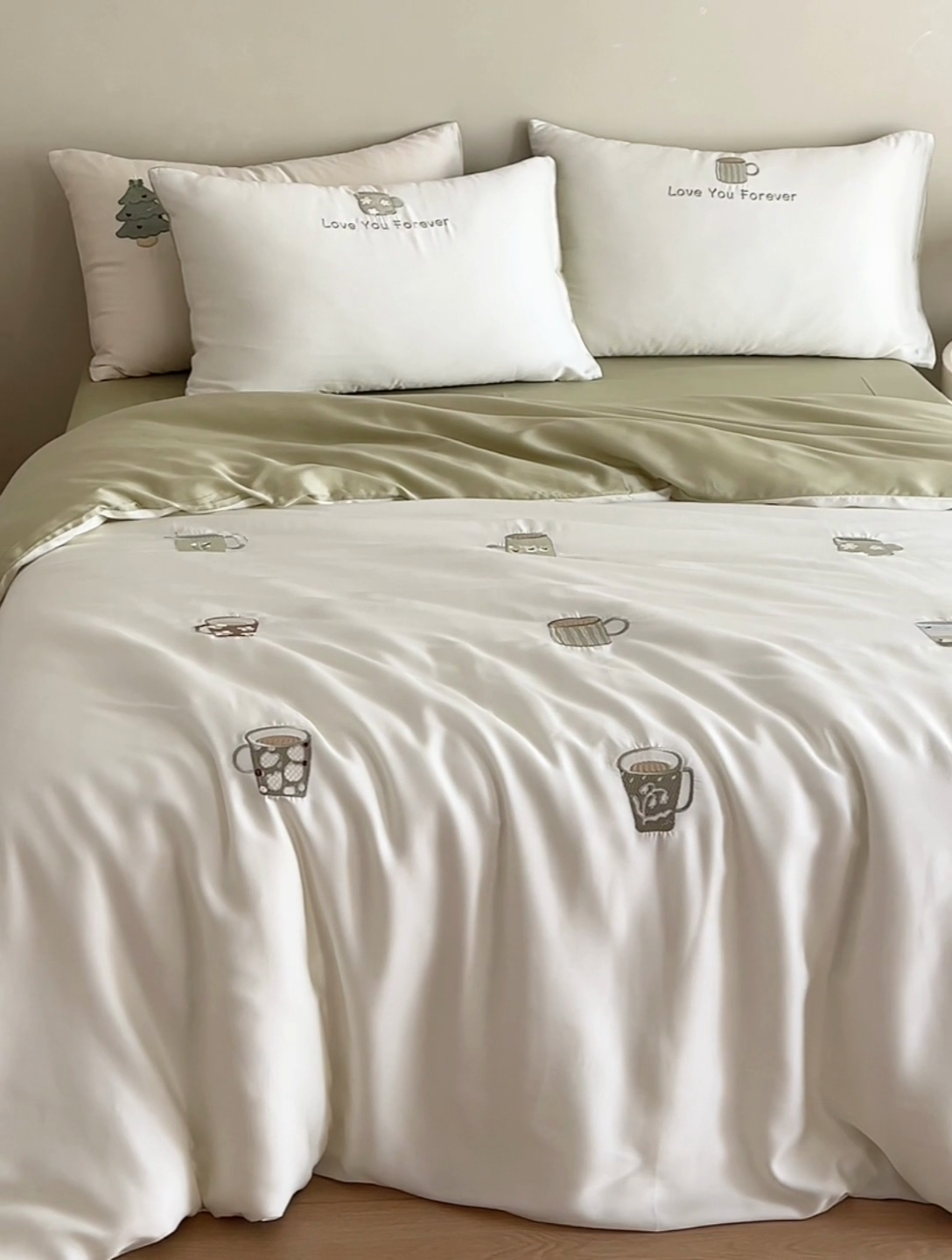 91家纺网 家纺一手货源 找家纺 （总）风向标2025新款60S兰精天丝绣花四件套