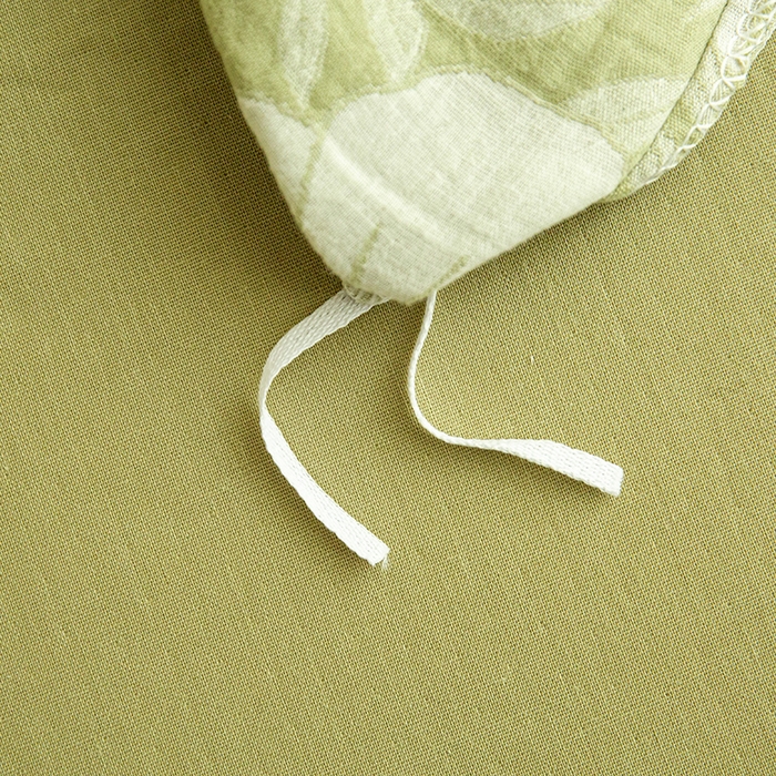 91家纺网 家纺一手货源 找家纺 2025新款A类全棉三层纱四件套 春风得意