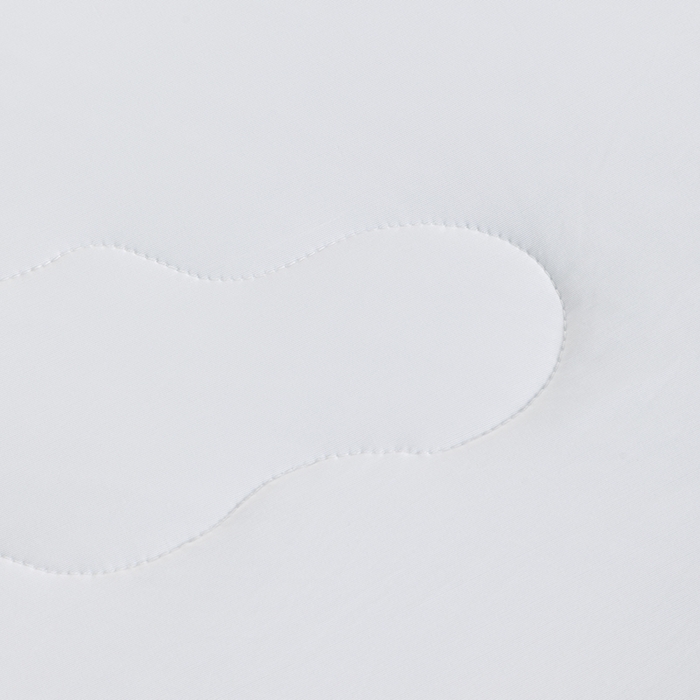 91家纺网 家纺一手货源 找家纺 吾诺 2025 锦氨凉感夏被双感被大豆夏被子被芯凉感丝夏被瓜瓜被 米白-浅兰