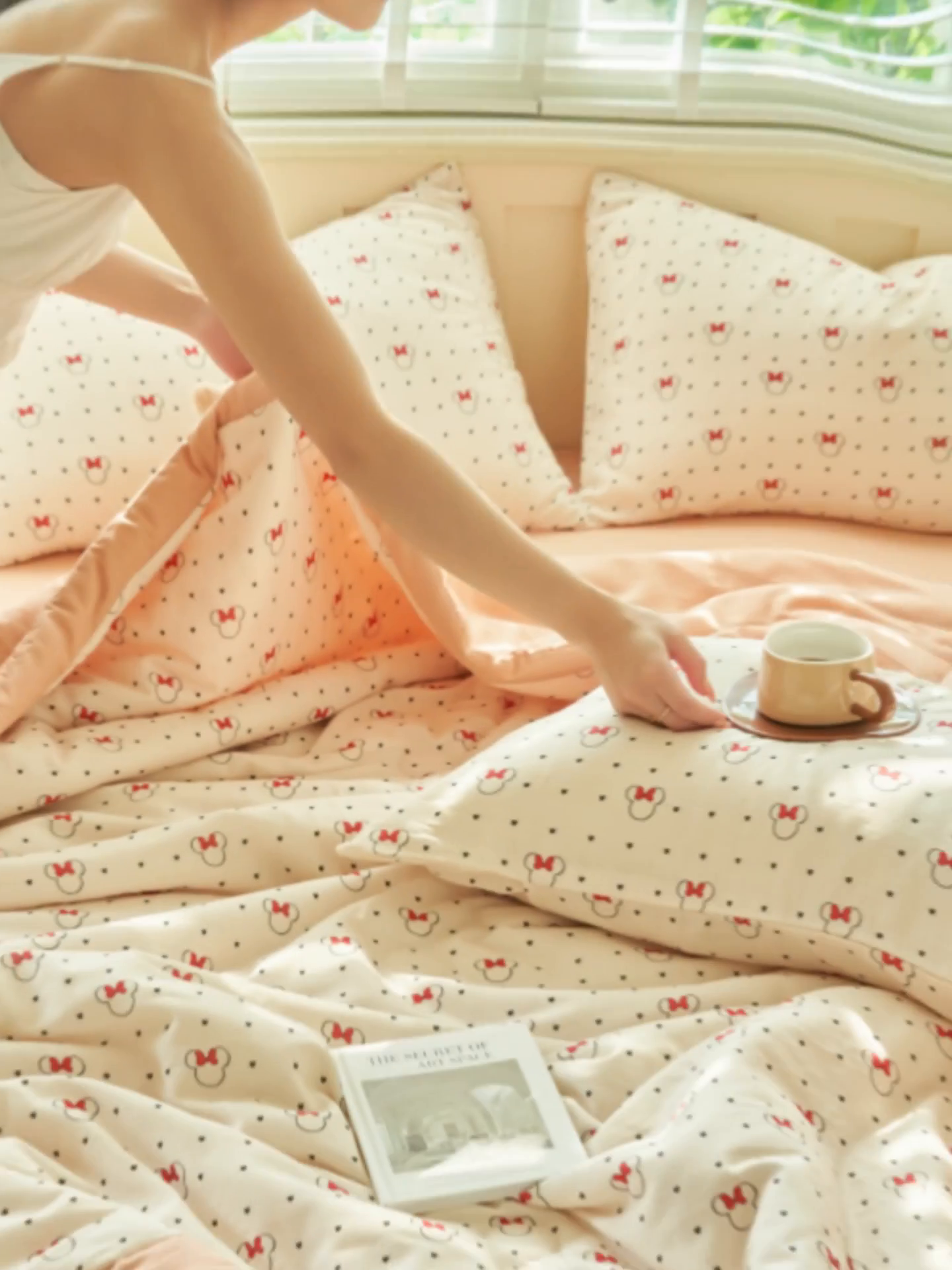 91家纺网 家纺一手货源 找家纺 （总）金鹰 2025新款A类纯棉双层纱大豆夏被四件套全棉夏凉被空调被