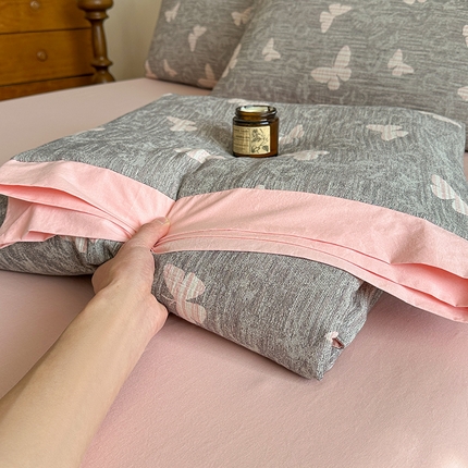 91家纺网 家纺一手货源 找家纺 （总）吾诺 2025 全棉色织提花三层纱大豆夏被全棉夏被子被芯空调被夏凉被