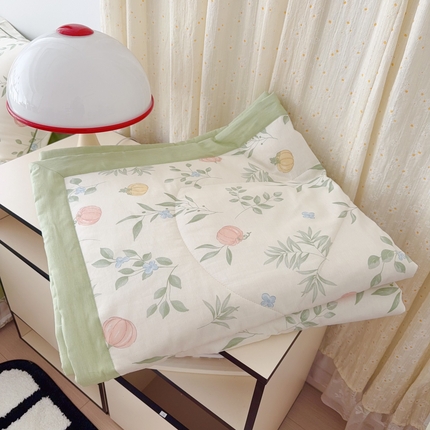 91家纺网 家纺一手货源 找家纺 （总）于果 2025新款全棉纯棉夏被夏凉被空调被四件套