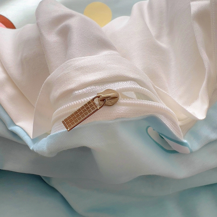 91家纺网 家纺一手货源 找家纺 浩诚 2025新款啵乐乐正版授权全棉纯棉四件套 开心伙伴