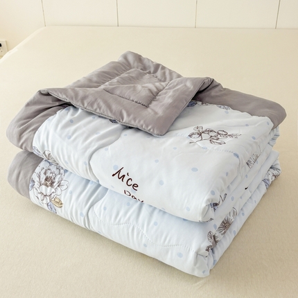 蕾诺2025春夏新款小清新系列水洗棉夏被夏凉被空调被 幸运波点