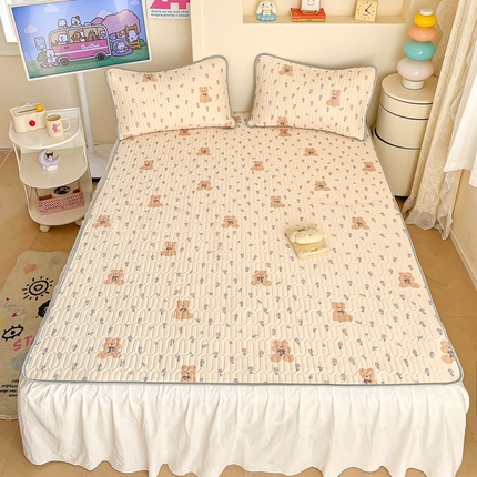 91家纺网 家纺一手货源 找家纺 （总）川悦生活 2025新款小阪凉感丝印花凉席