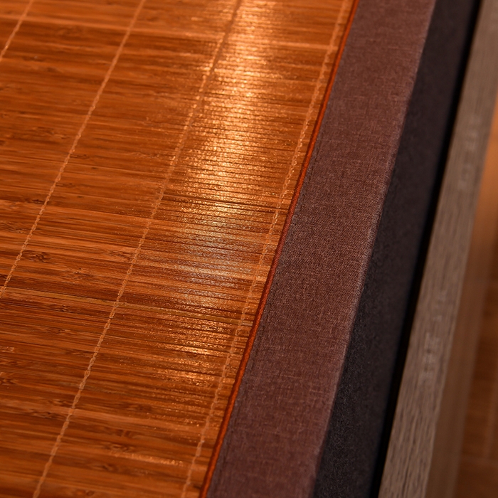 91家纺网 家纺一手货源 找家纺 苏迪凉席竹席2025新款竹席凉席冰丝席碳化双面印花藤草席 雅典-碳化席