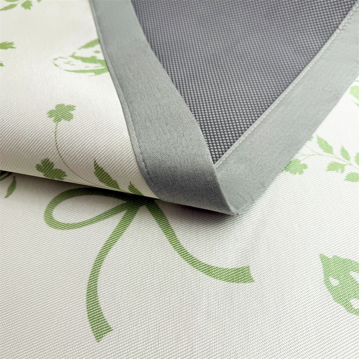 91家纺网 家纺一手货源 找家纺 雯豆2025夏季新品冰藤印花凉席三件套平铺绑带款冰丝凉席三件套 冰藤席-绑带款-青春印记