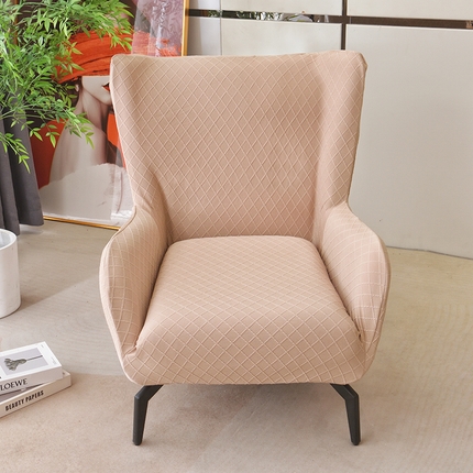 91家纺网 家纺一手货源 找家纺 （总）启博家纺 2025新款菱形格小号老虎椅套