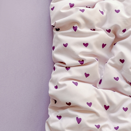 91家纺网 家纺一手货源 找家纺 （总）仟网汇 2025新款有氧针织棉双层纱系列四件套-床拍