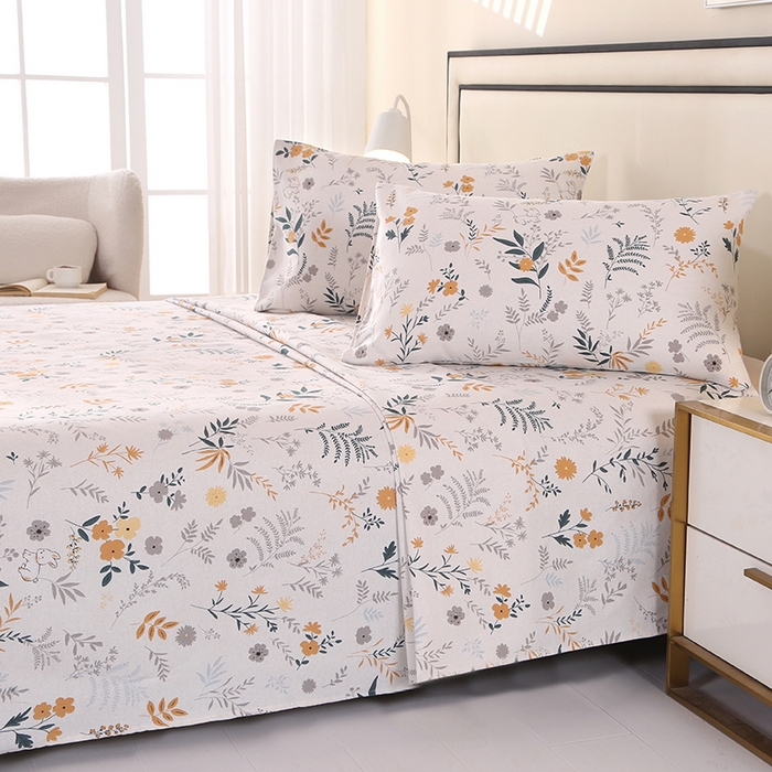 91家纺网 家纺一手货源 找家纺 望淮家纺 2025新款老粗布凉席床单三件套 西雅