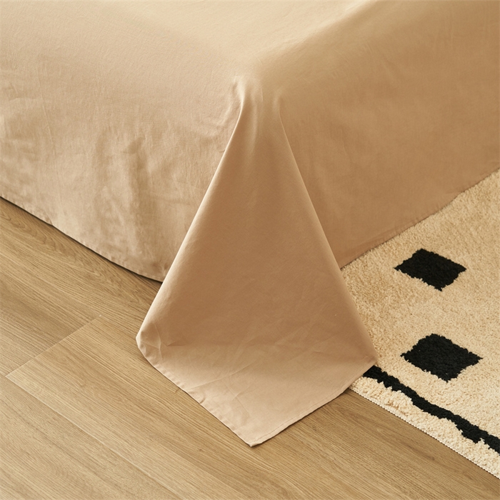 91家纺网 家纺一手货源 找家纺 金鹰 2025新款A类纯棉提花条纹水洗棉大豆全棉夏被空调被四件套 条纹-抹茶绿