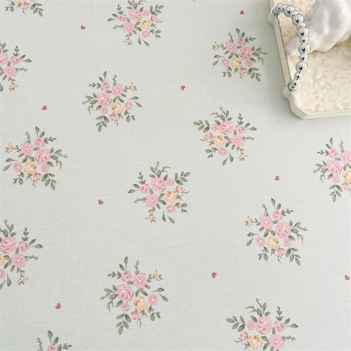 91家纺网 家纺一手货源 找家纺  十个点 2025新款全棉纯棉蕾丝花边床裙 嫣语-兰