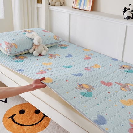 91家纺网 家纺一手货源 找家纺 （总）东宇床垫 2025新款A类凉感丝乳胶学生凉席