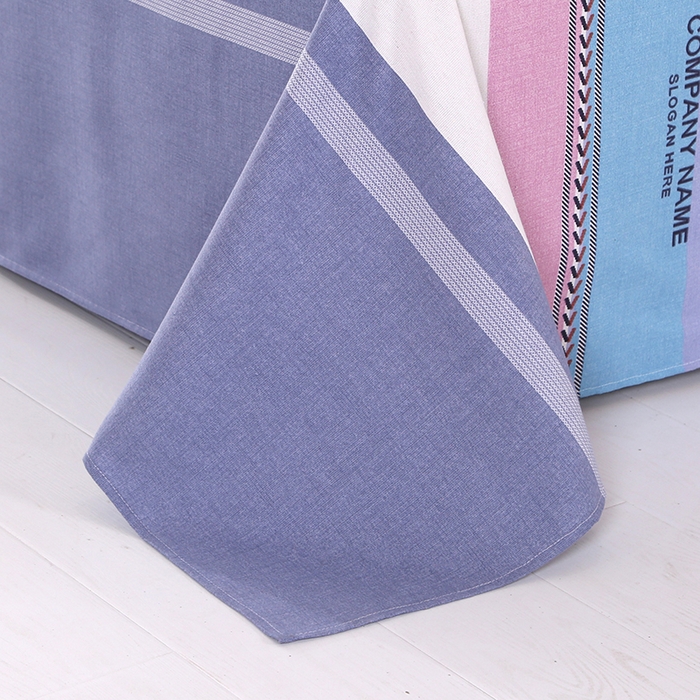 91家纺网 家纺一手货源 找家纺 望淮家纺 2025新款老粗布凉席床单三件套 时尚条