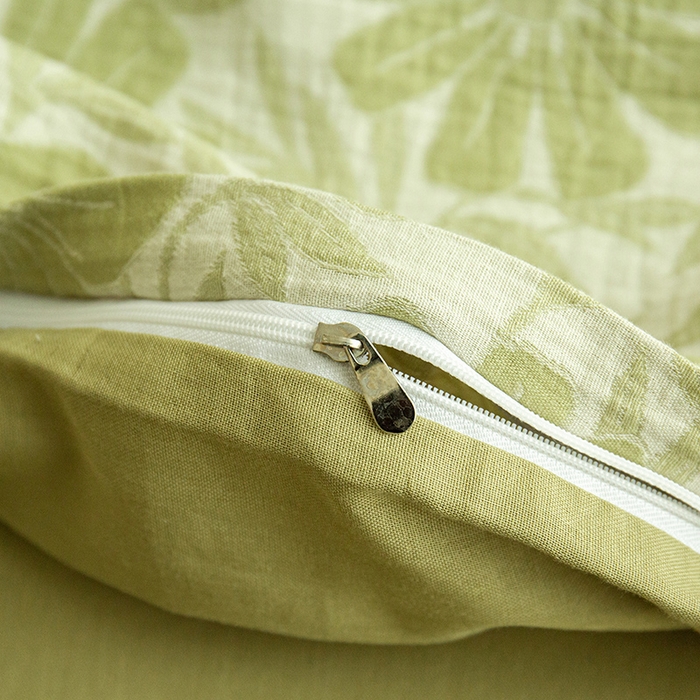 91家纺网 家纺一手货源 找家纺 2025新款A类全棉三层纱四件套 春风得意