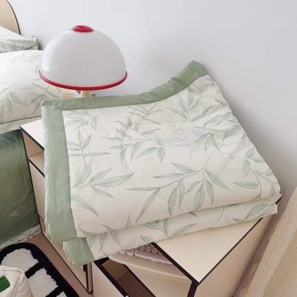 91家纺网 家纺一手货源 找家纺 （总）于果 2025新款全棉纯棉夏被夏凉被空调被四件套