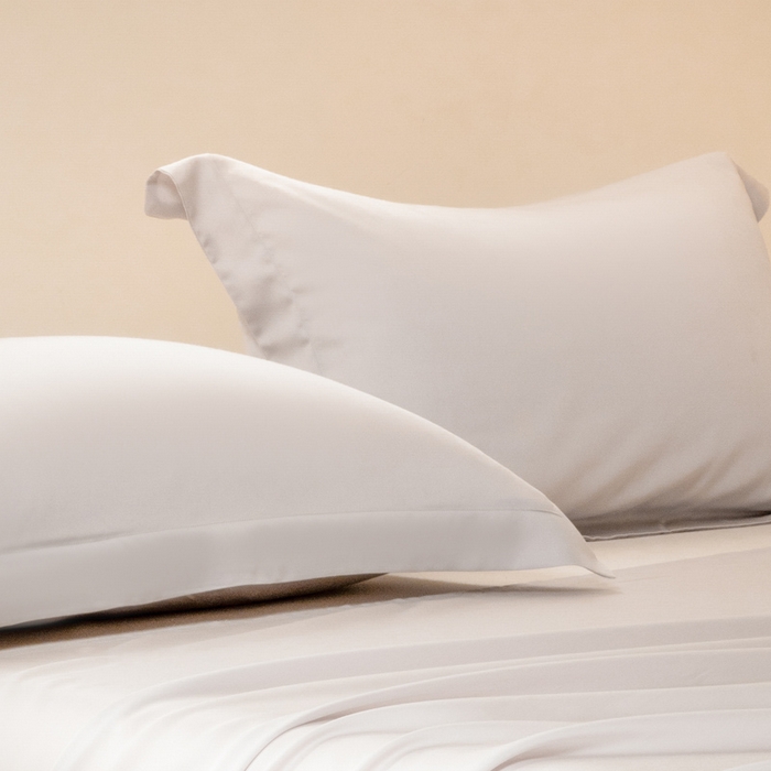 91家纺网 家纺一手货源 找家纺 涵宸家纺  2025新款天丝-天丝棉-纯色单枕套-场景2 枕套-太空灰