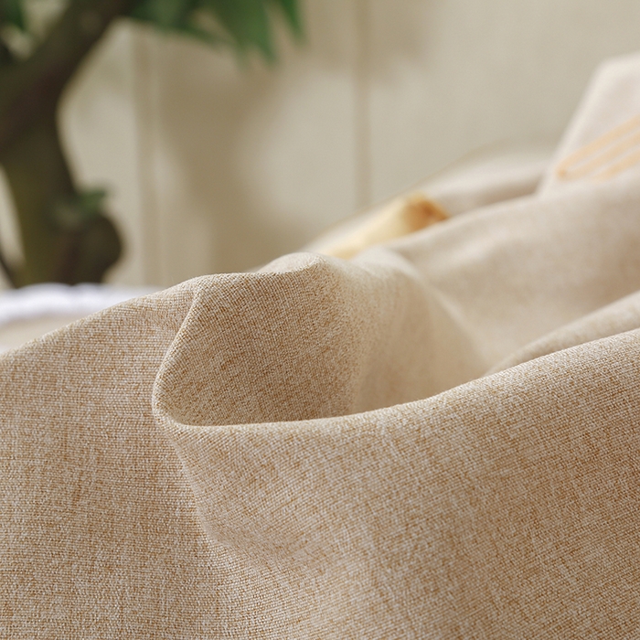 91家纺网 家纺一手货源 找家纺 芙怡 2025春夏新款8023款棉麻绒贴花美 容床罩-花漾系列 花漾-米黄