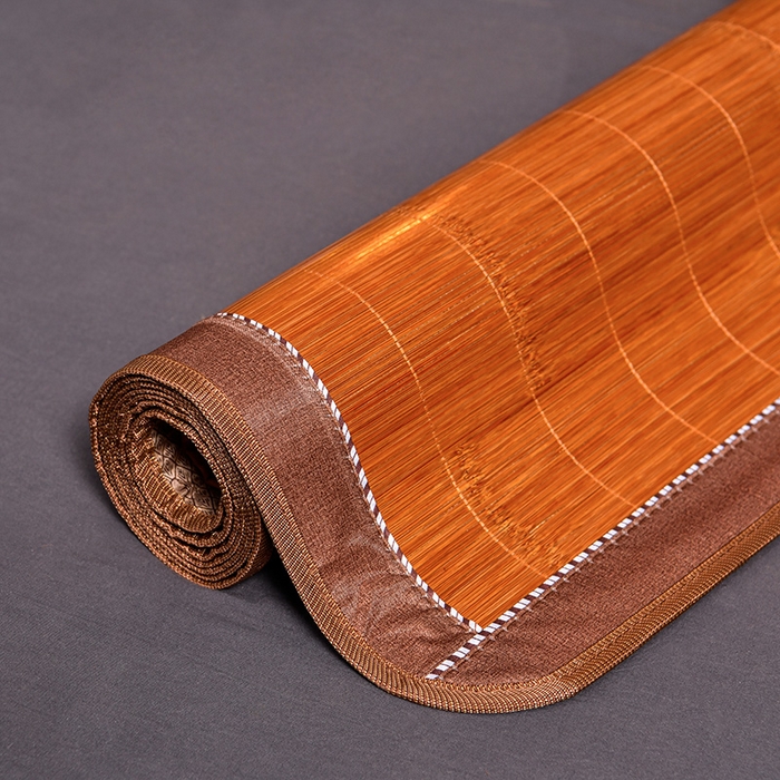 91家纺网 家纺一手货源 找家纺 苏迪凉席竹席2025新款竹席凉席冰丝席碳化双面印花藤草席 4.0碳化席