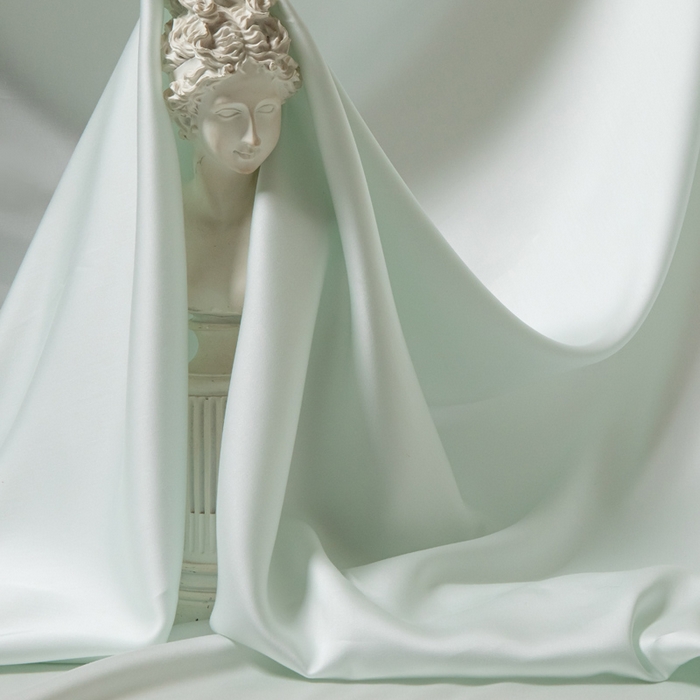 91家纺网 家纺一手货源 找家纺 涵宸 2025新款天丝-天丝棉-纯色单床单-场景2 空绿