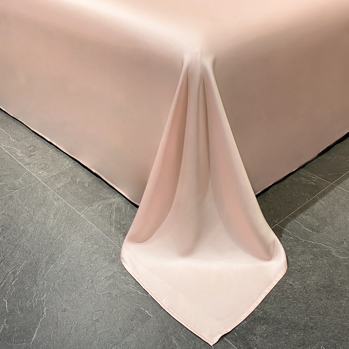 91家纺网 家纺一手货源 找家纺 益多眠 2026新款花朵夏被四件套 蝴蝶结奶白粉