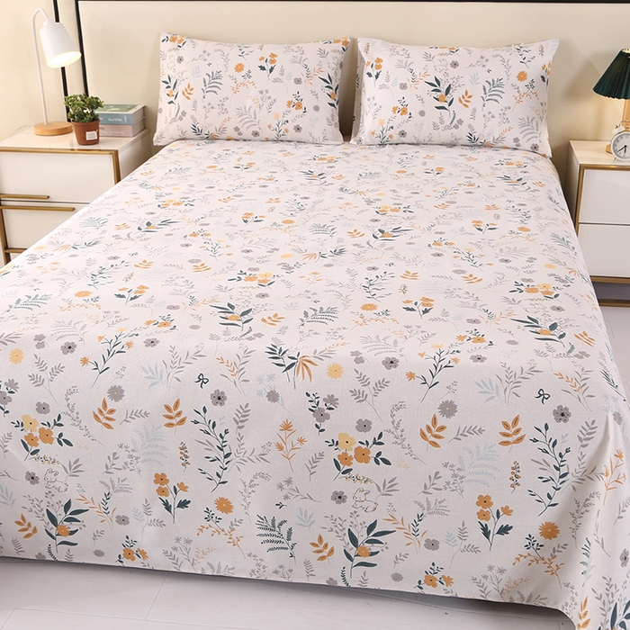 91家纺网 家纺一手货源 找家纺 望淮家纺 2025新款老粗布凉席床单三件套 西雅