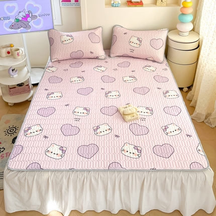 91家纺网 家纺一手货源 找家纺 （总）川悦生活 2025新款小阪凉感丝印花凉席