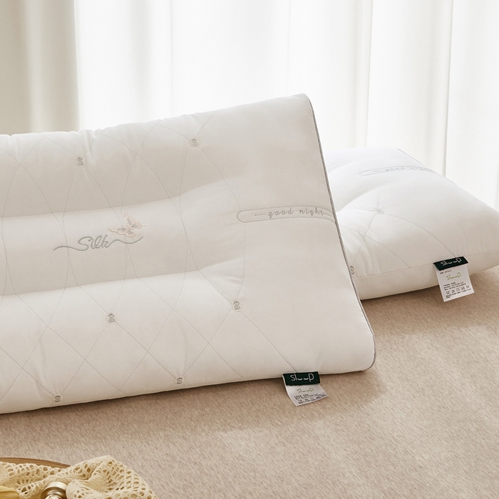 91家纺网 家纺一手货源 找家纺 （总）蚕阿婆2025新款扁平低枕护颈助睡眠枕