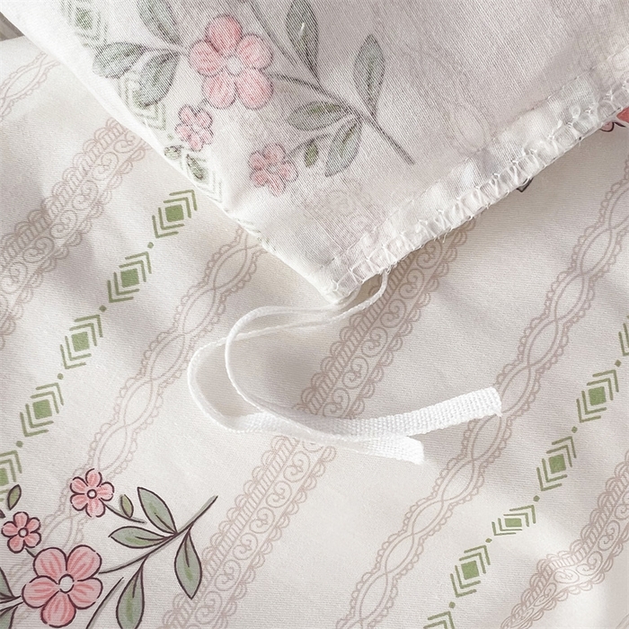 91家纺网 家纺一手货源 找家纺  十个点 2025新款全棉纯棉蕾丝花边床裙 米朵熊