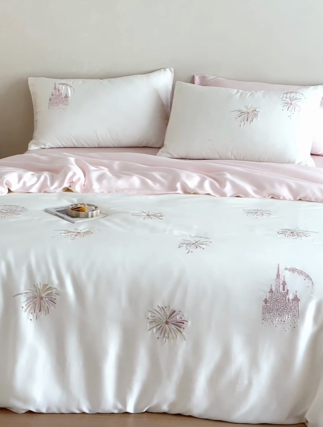 91家纺网 家纺一手货源 找家纺 （总）风向标2025新款60S兰精天丝绣花四件套