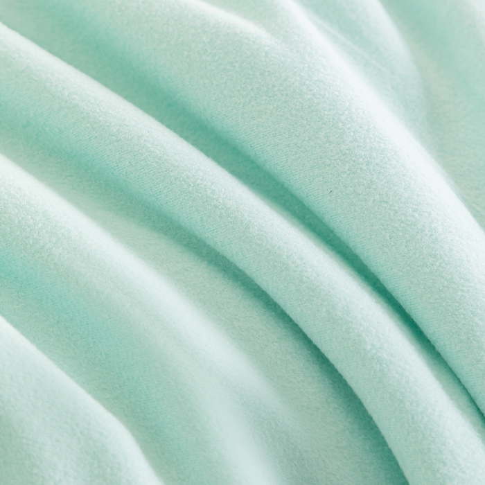 91家纺网 家纺一手货源 找家纺 吾诺 2025 锦氨凉感夏被双感被大豆夏被子被芯凉感丝夏被瓜瓜被 果绿-浅绿