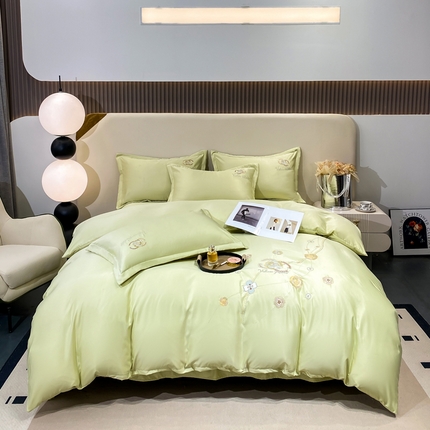 91家纺网 家纺一手货源 找家纺 （总）慧菲 2025新款渐变床裙PE高分子凉感席床裙凉席三件套 