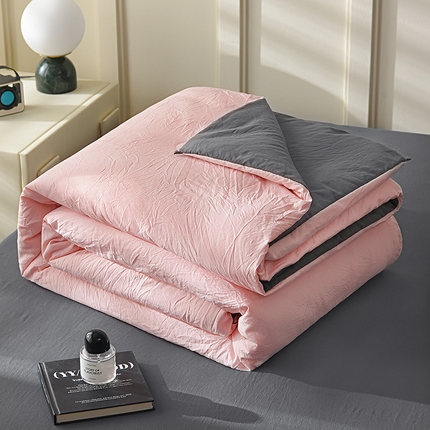 91家纺网 家纺一手货源 找家纺 （总）益多眠 2025新款水洗棉夏被四件套