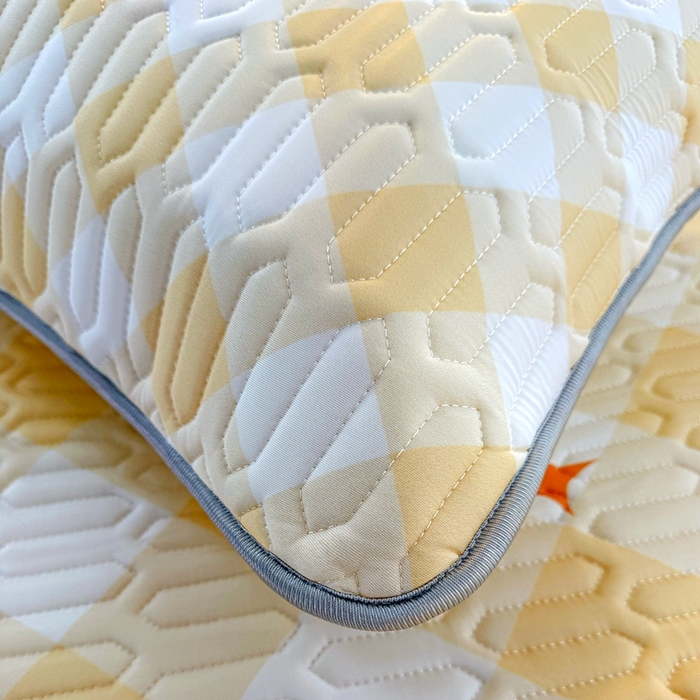 91家纺网 家纺一手货源 找家纺 希廷顿 2025新款大版印花乳胶凉席三件套 甜心公主