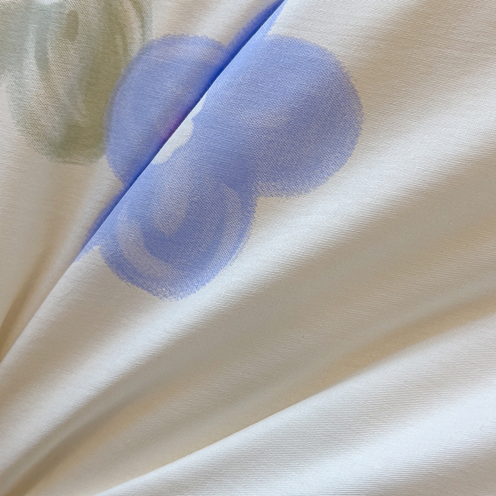 91家纺网 家纺一手货源 找家纺 拾物记 2025新款A类无荧光全喷气全棉12868单枕套 花间小兔