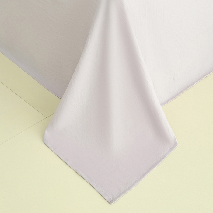 91家纺网 家纺一手货源 找家纺 闲鱼家纺 2025新款时尚亲肤贴布绣毛巾绣条纹四件套-萌趣小熊 条纹浅紫