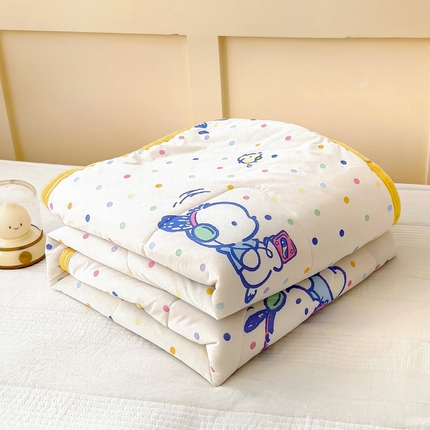 91家纺网 家纺一手货源 找家纺 （总）鱼宝2025新款三丽鸥凉感丝夏被夏凉被空调被（含防伪码）