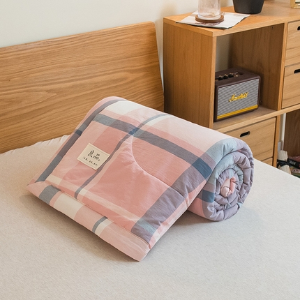 91家纺网 家纺一手货源 找家纺 （总）慕木家纺 2025春夏新款A类亲肤水洗棉大豆纤维夏被夏凉被空调被