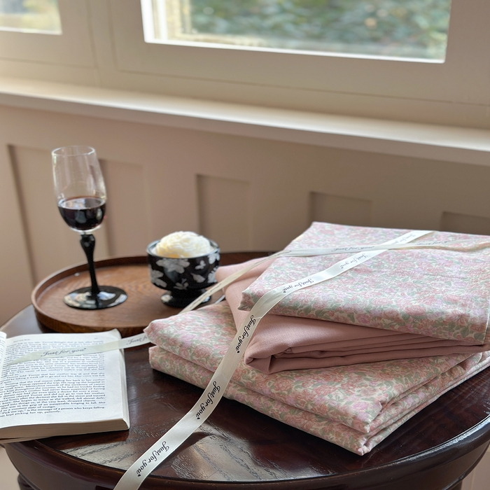 91家纺网 家纺一手货源 找家纺 吉象双层纱叠拍四件套 梨花开